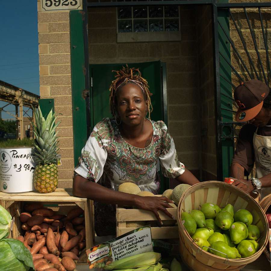 . at Graffiti and Grub, an organic farm stand
